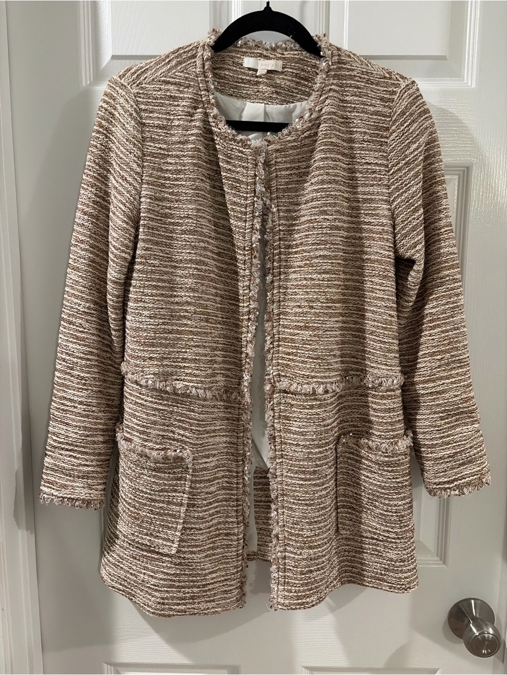 Anthropologie Harlyn Tweed Jacket XS